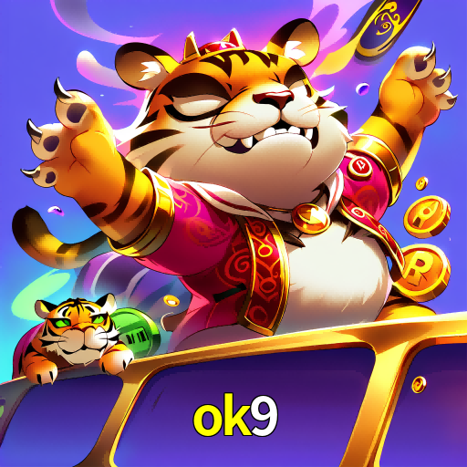 Imagem promocional da ok9 mostrando a plataforma e suas vantagens